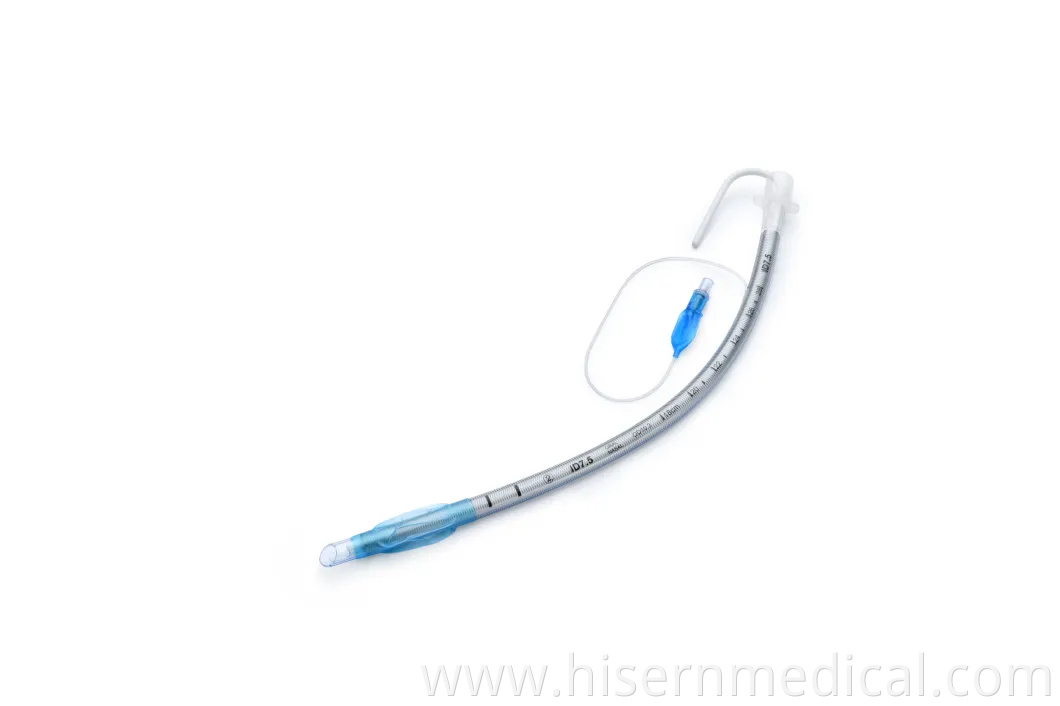 China Factory Supply Uncuffed Disposable Endotracheal Tube (Reinforced Type)